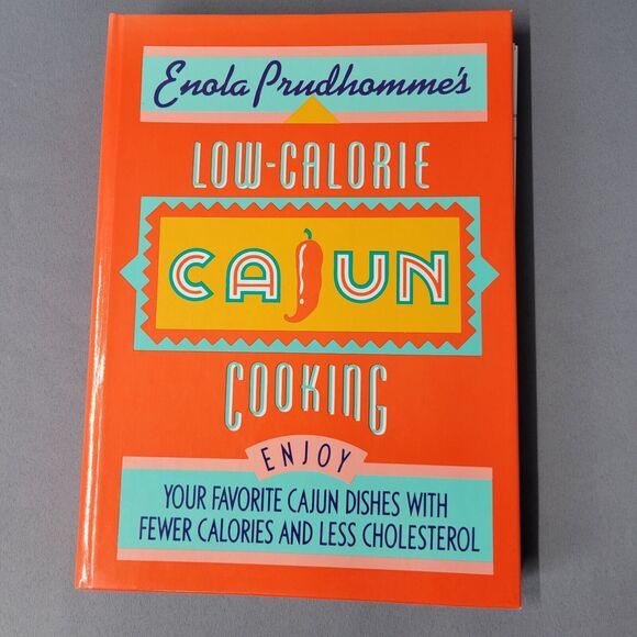 Enola Prudhomme's Low-Calorie Cajun Cooking Book Enola Prudhomme Paperback 1991 - Picture 1 of 15